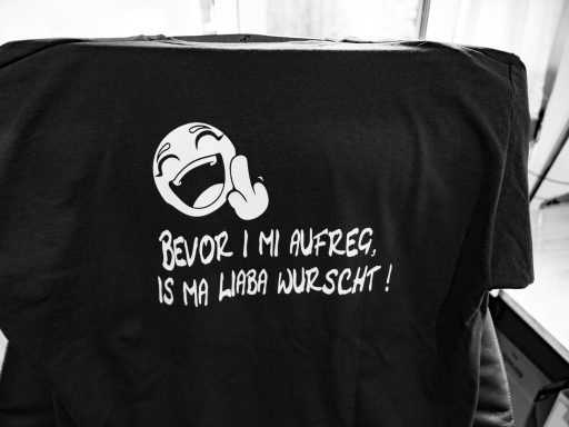 T-Shirt mit Spruch